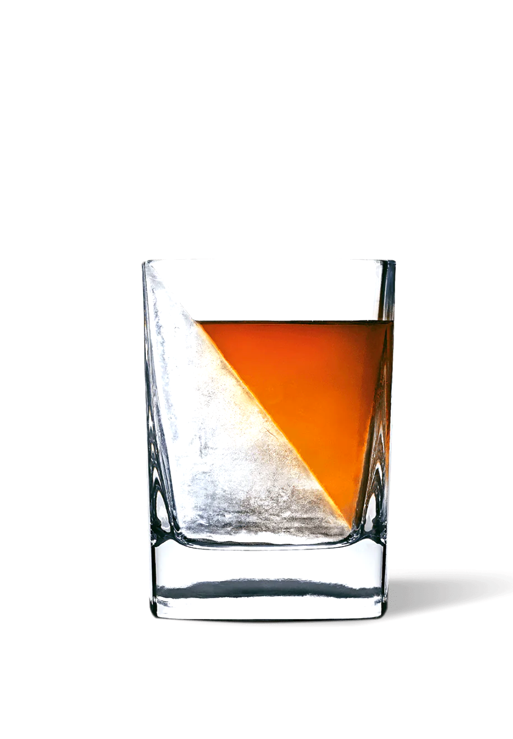 Whiskey Wedge - Glass and Ice Mold