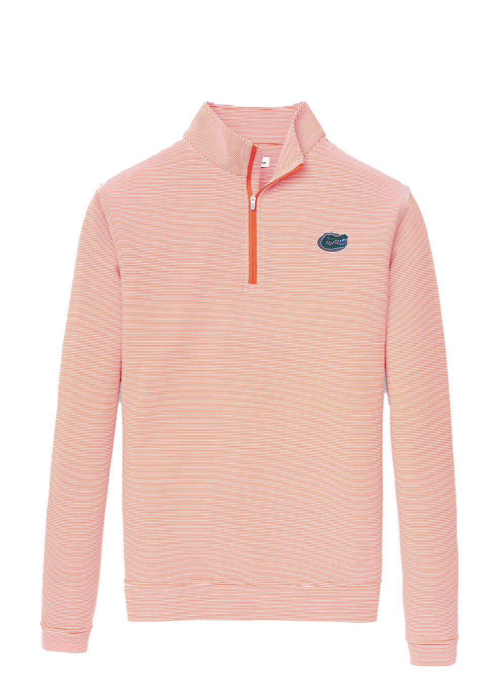 UF Perth Stripe 1/4 Zip Orange - Beau Outfitters