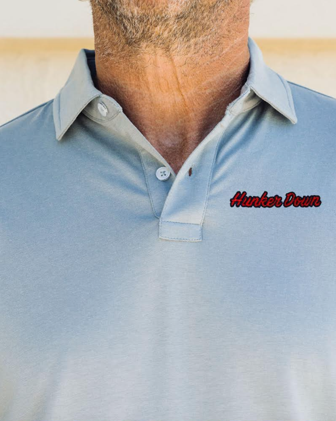 Hunker Down UGA Soft Landing Perf Polo Beau Outfitters