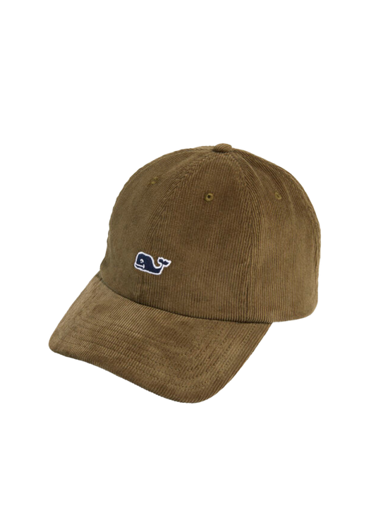 Corduroy Whale Baseball Hat