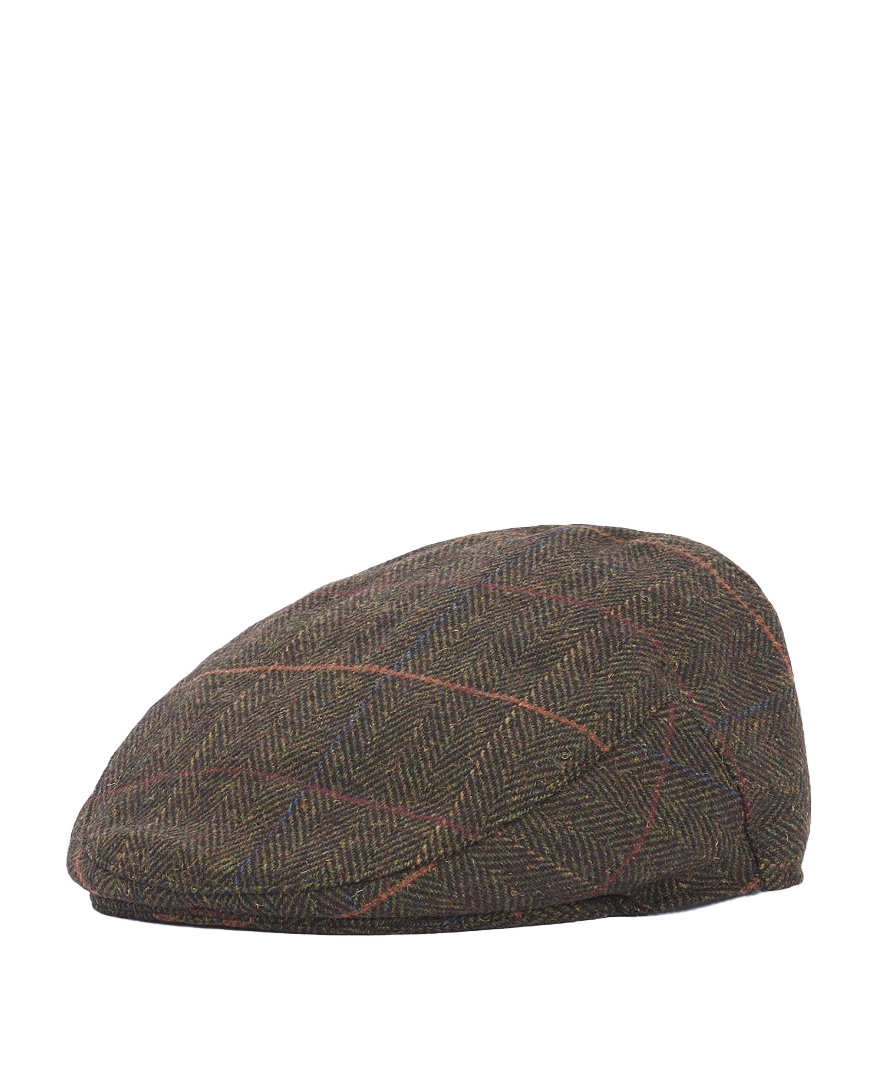 Barbour herringbone tweed outlet cap