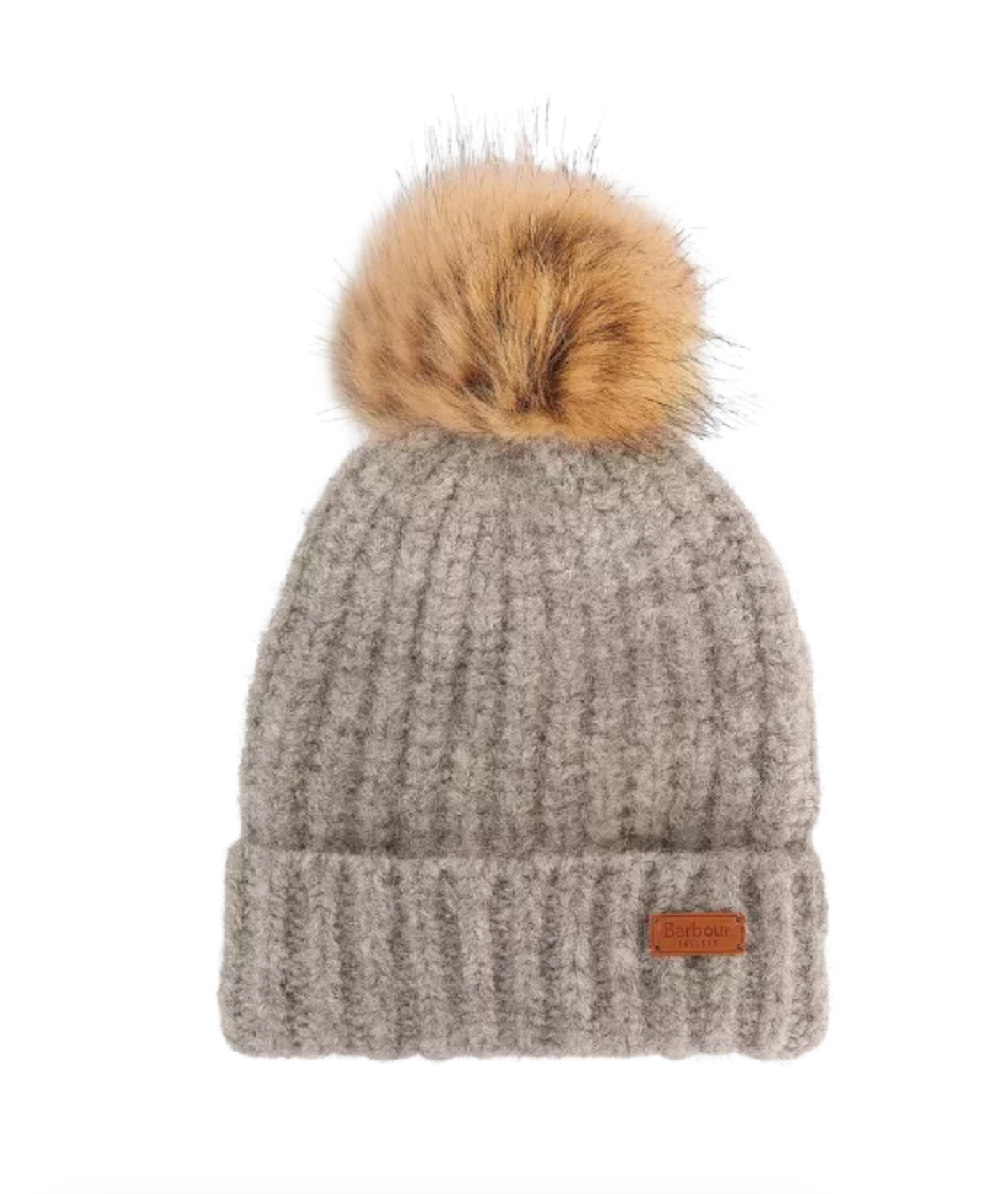 Ws Barbour Travel Mug / Beanie Gift Set Pink / Grey - Beau Outfitters