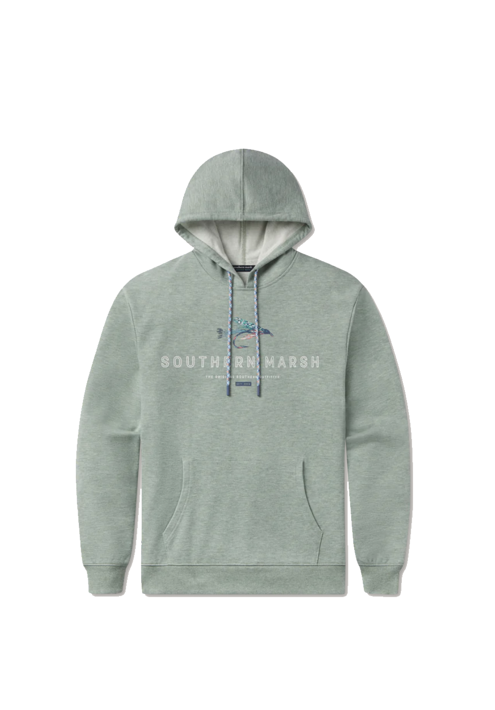 Hecho Hthr Hoodie Fly Outlines Beau Outfitters