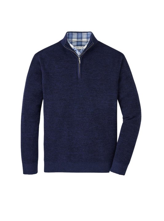 Kitts Twisted 1/4 Zip Navy