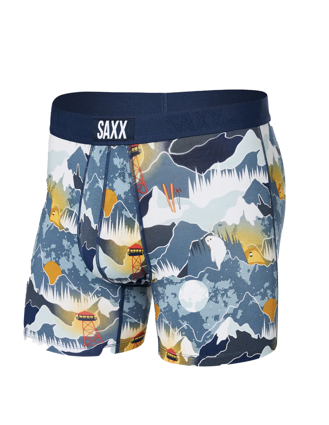 Vibe Boxer Brief Winter Skies Navy – Beau Outfitters