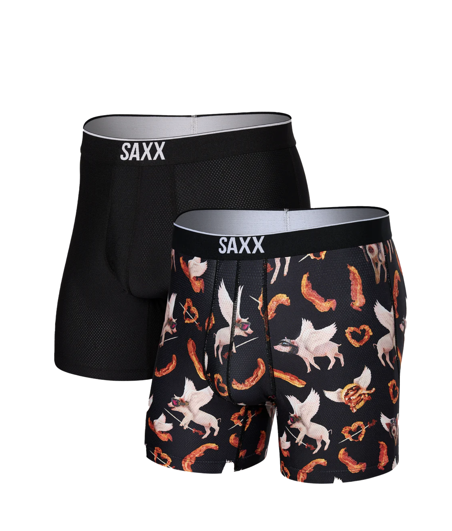Volt Boxer Brief 2Pk Bacon My Heart/Blk – Beau Outfitters