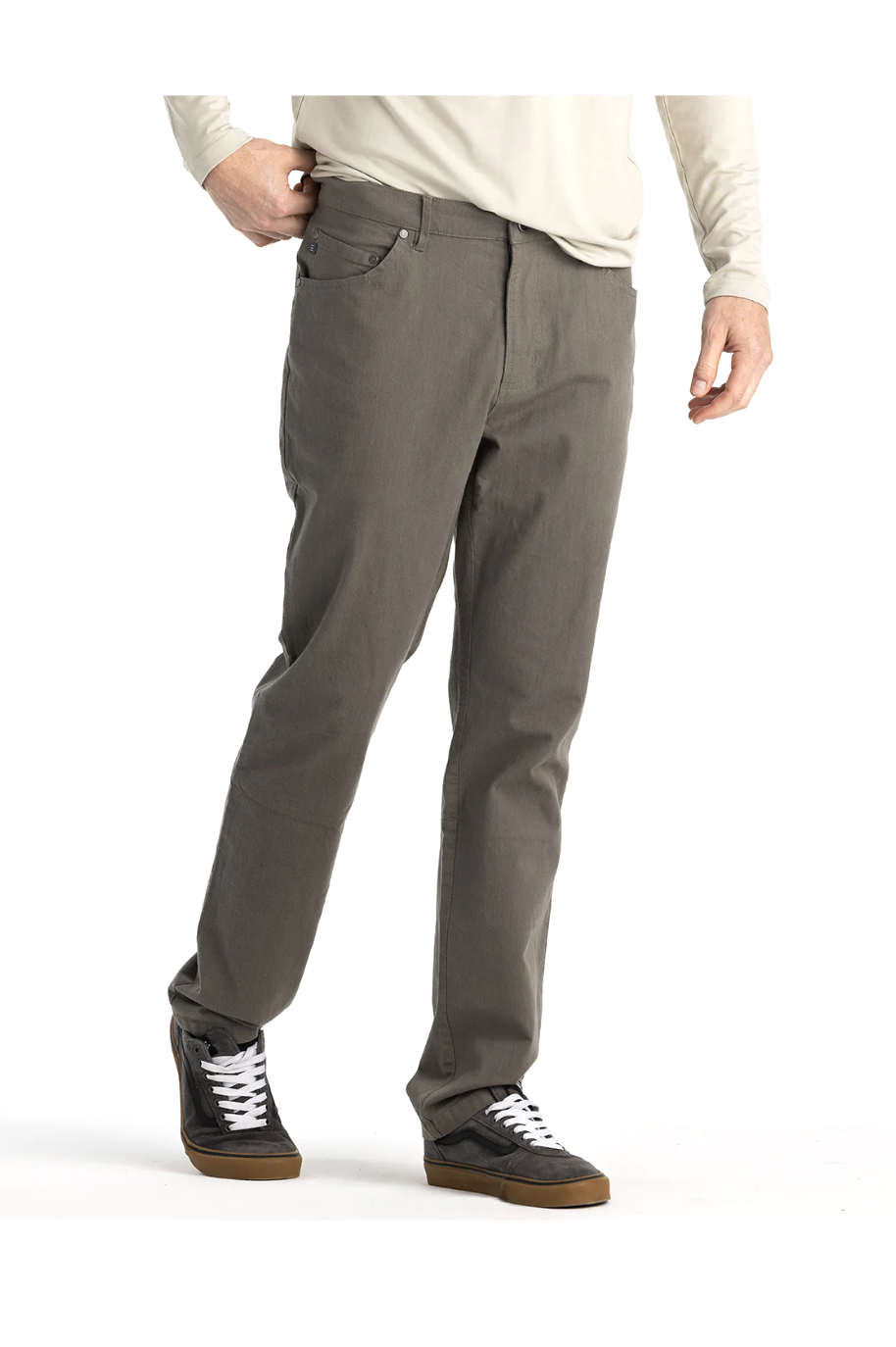 Stretch Canvas 5-Pocket Pant Smokey Olive – Beau Outfitters