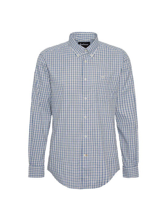 Teesdale Tailored Fit Perf Shirt Navy
