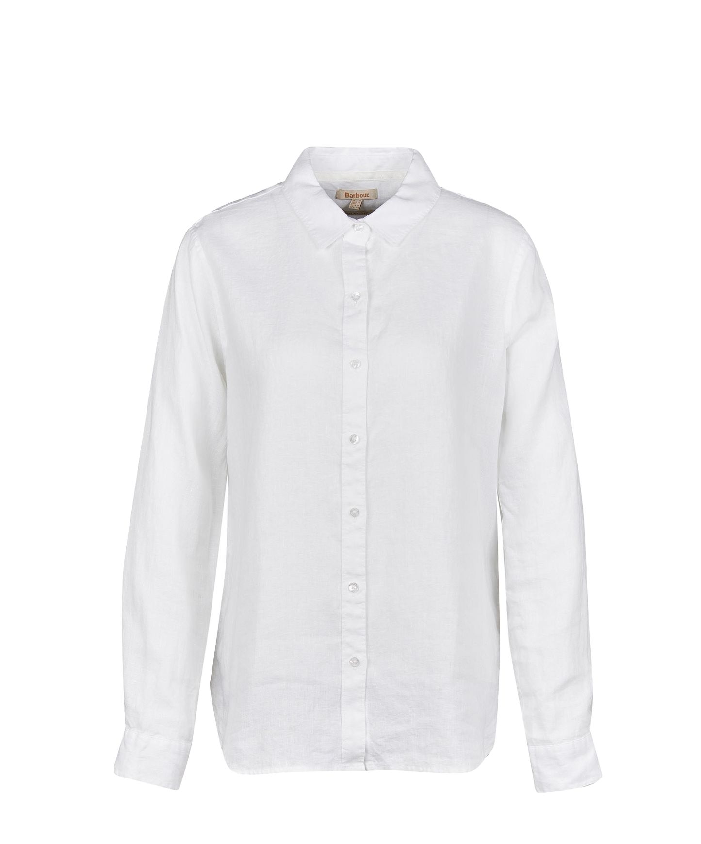 Ws Marine Linen Shirt White
