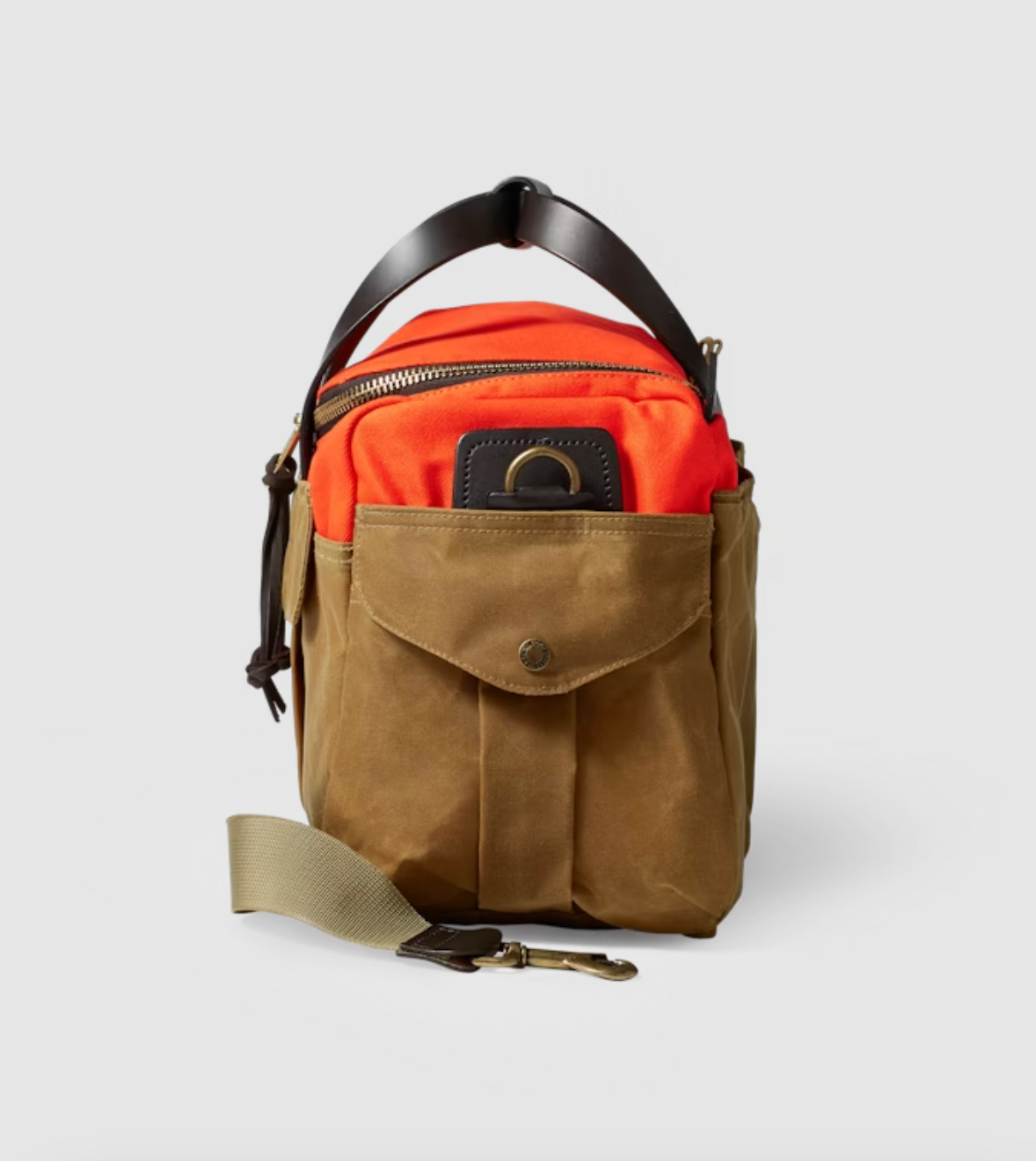 Heritage Sportsman Bag Orange / Dark Tan