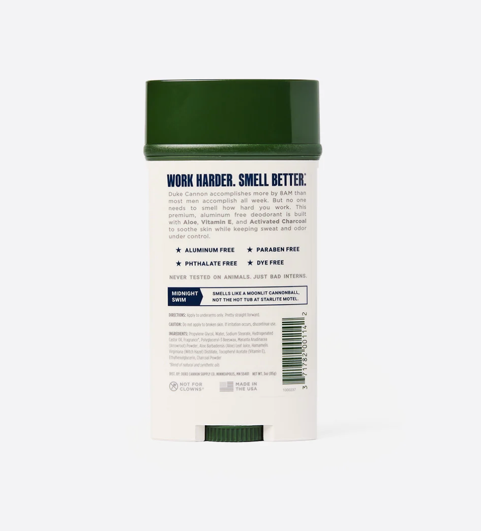 Aluminum Free Deodorant Midnight Swim - Beau Outfitters