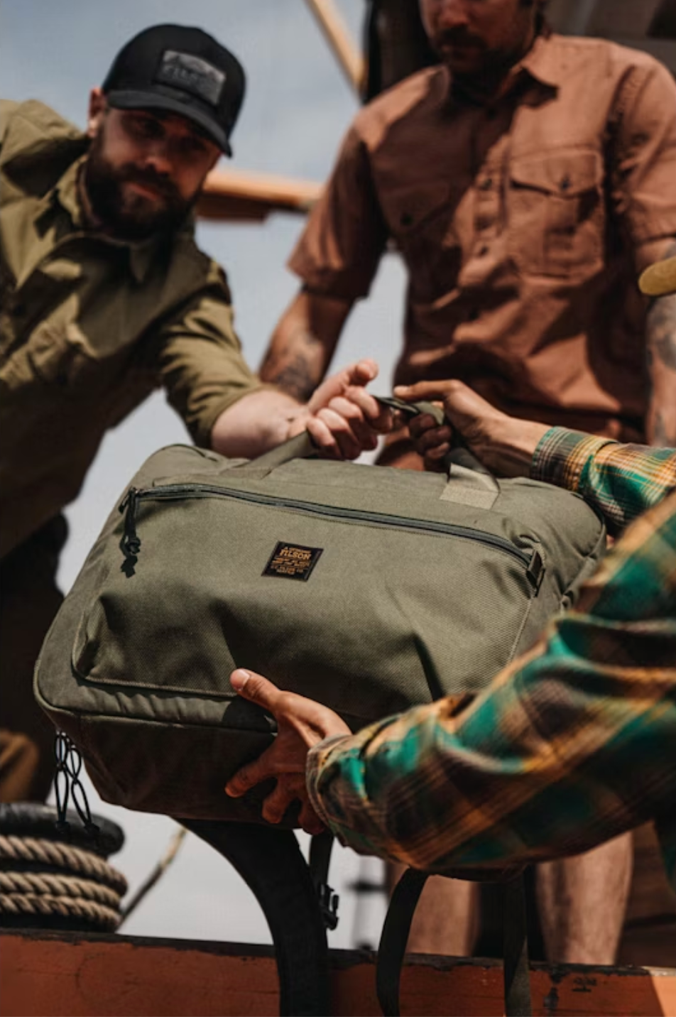 Surveyor Pullman Pack Service Green - Beau Outfitters