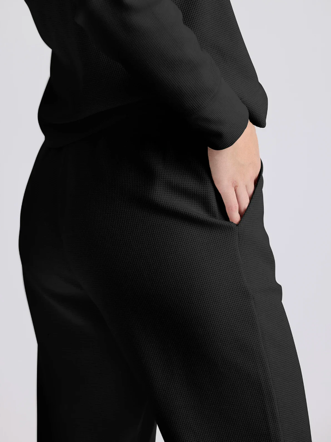 Ws Waffle Jogger Black Sand