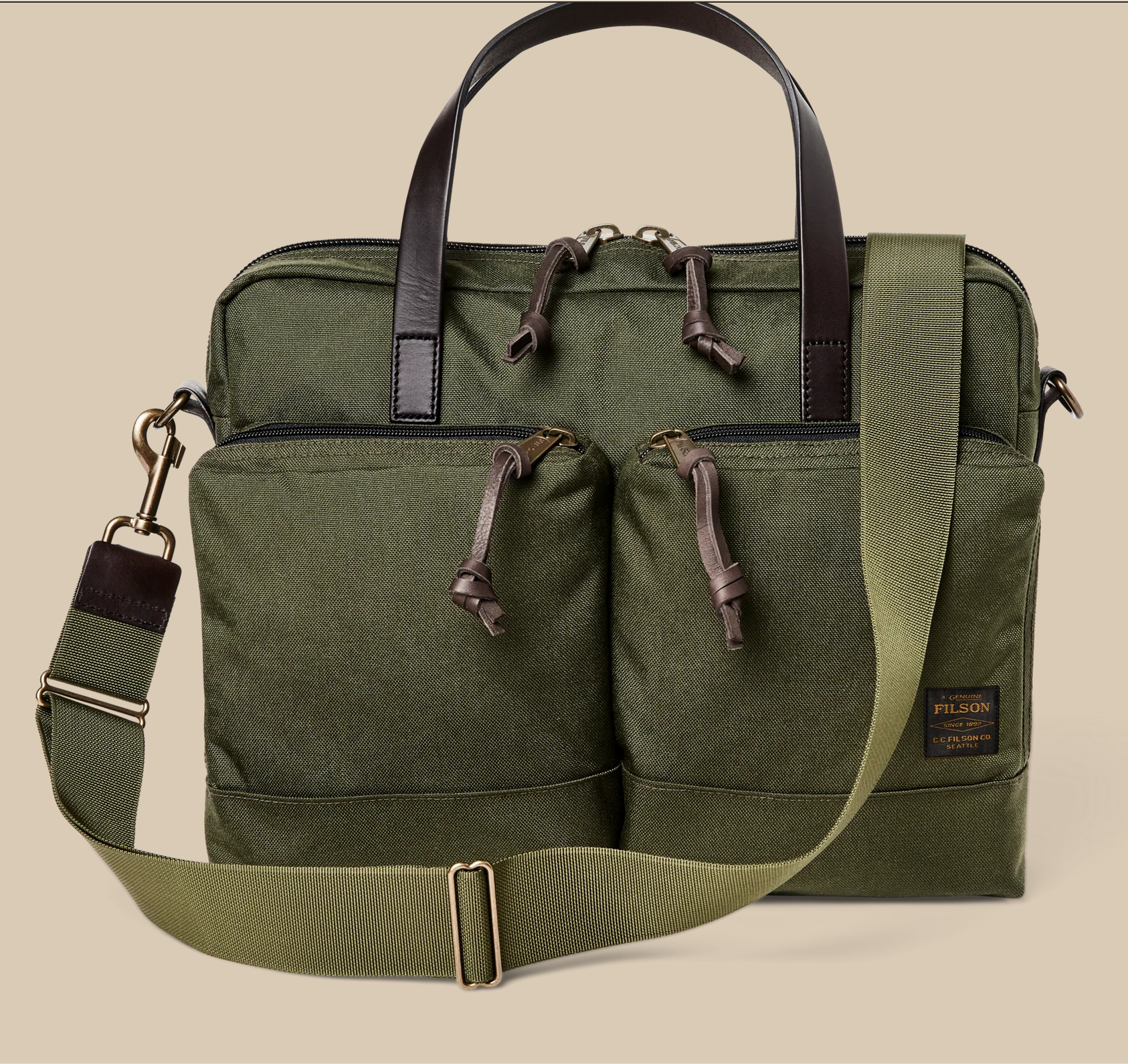 Ballistic Nylon Dryden Briefcase