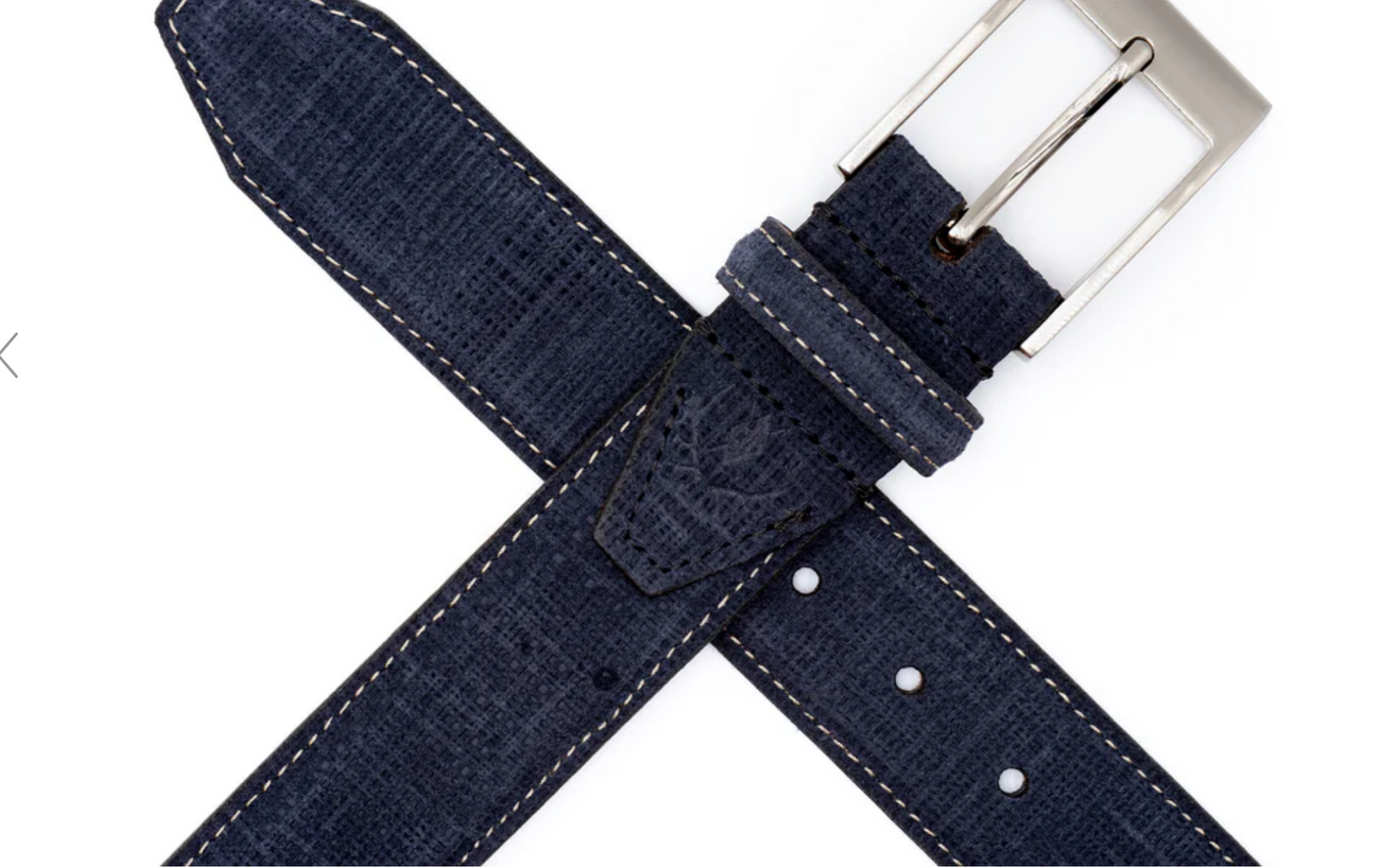 Royal Suede Belt Navy