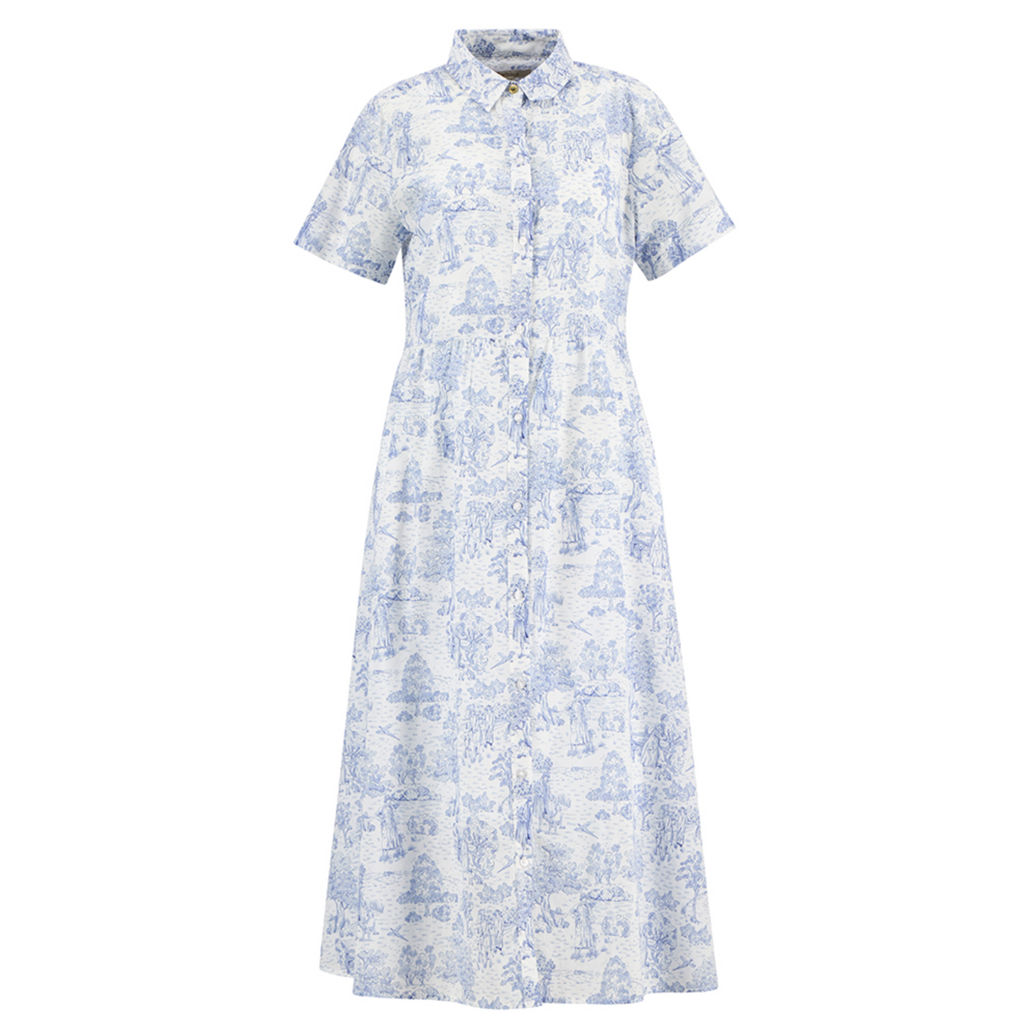 Ws Barbour Wisteria Dress Ink Blue