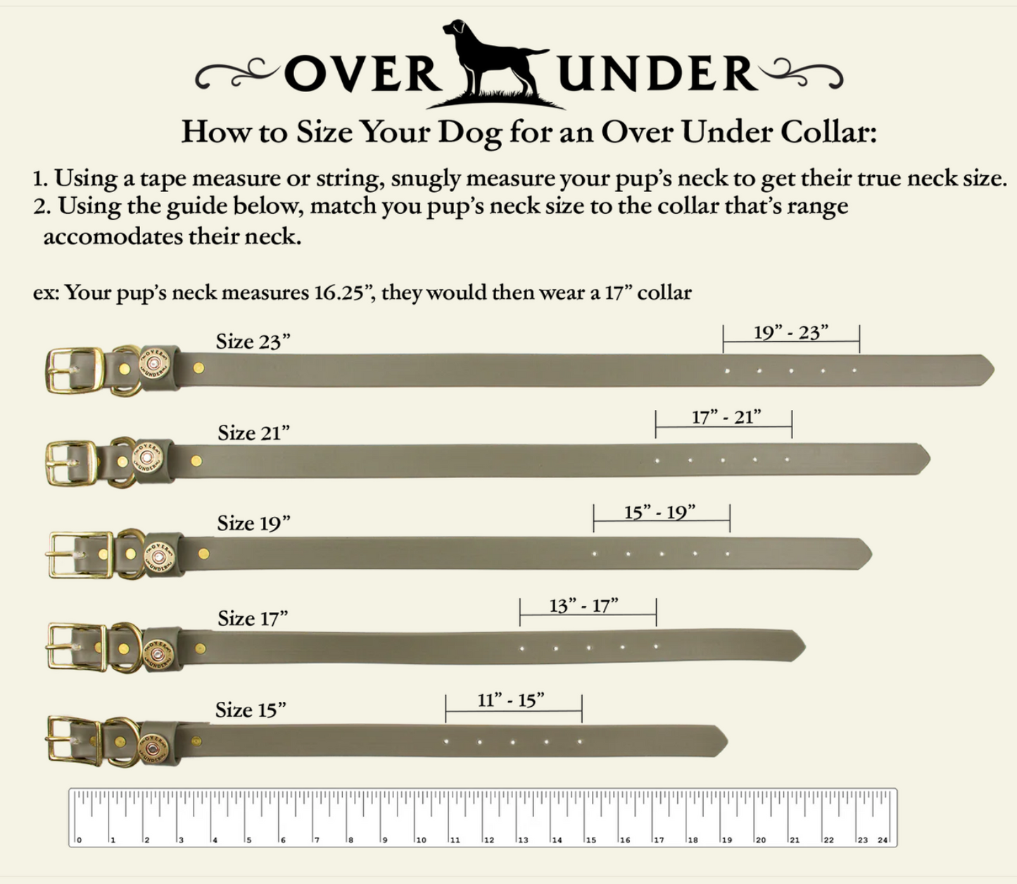 Water Dog Collar - Admiral Navy