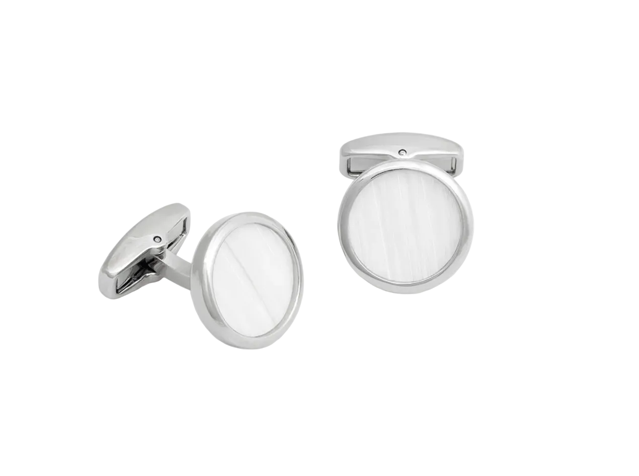 BVI Cufflinks Rhodium