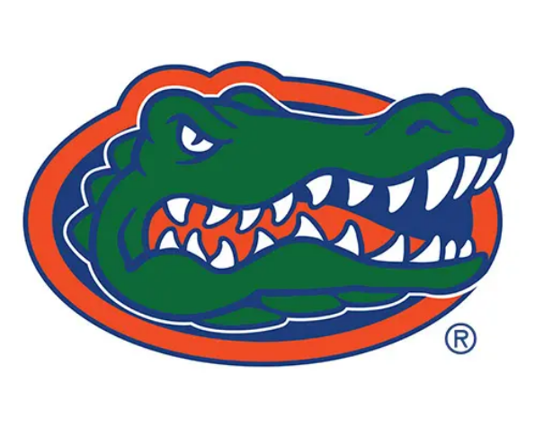 UF Gator Logo Hex Polo Royal