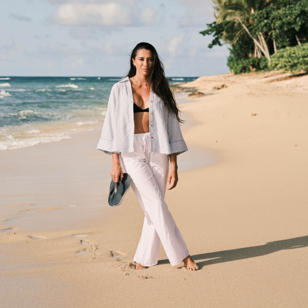 Ws Southshore Leather Sandal Toffee/Toffee