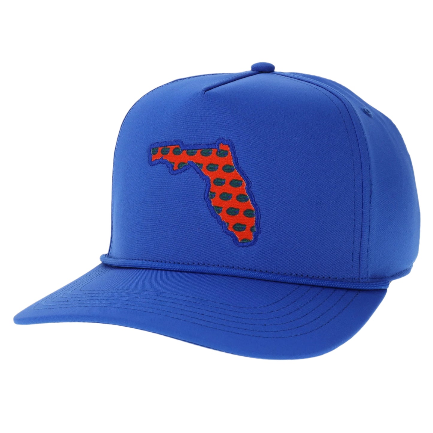 UF Logo Rope Caddy Performance Hat Royal Blue