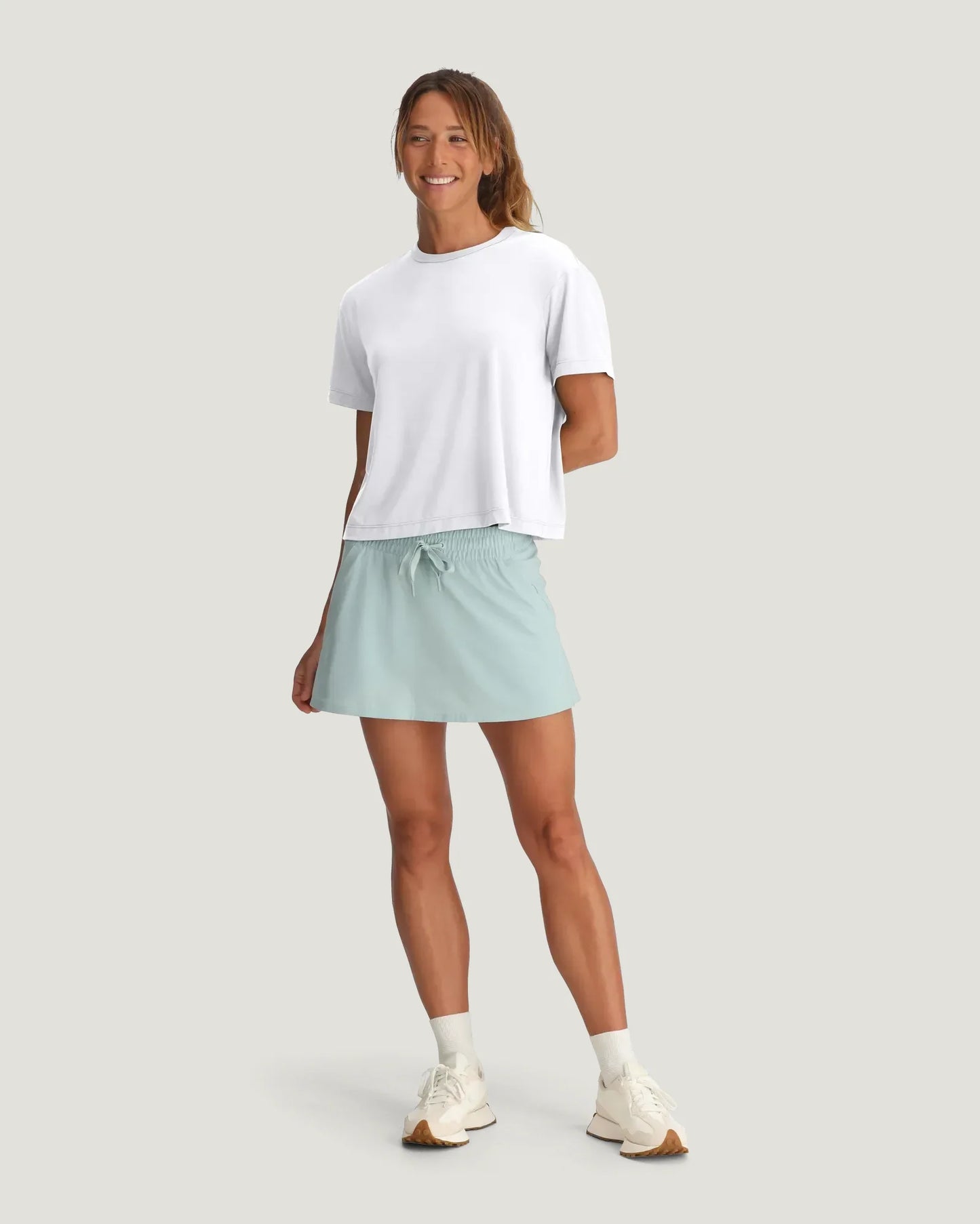 Ws Elevate Lightweight SS T-Shirt Bright White