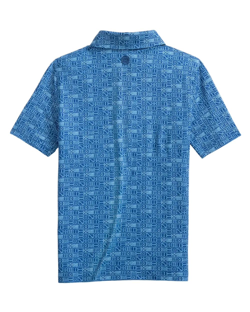 Youth Driver Nautical Flags Polo Nautical Blue