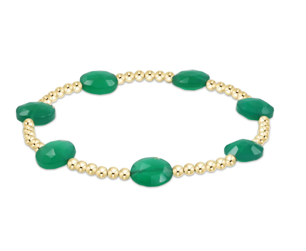 FW25 Gemstone Admire Gold 3mm Bead Bracelet