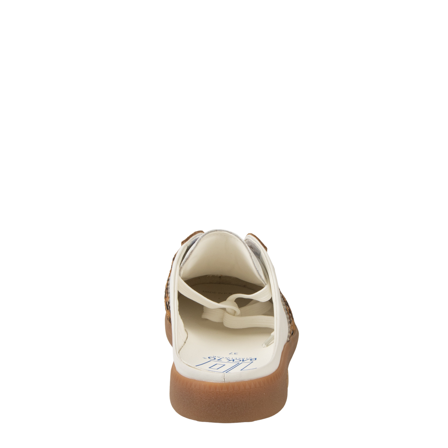 Ws Easter Backless Sneaker White Leopard