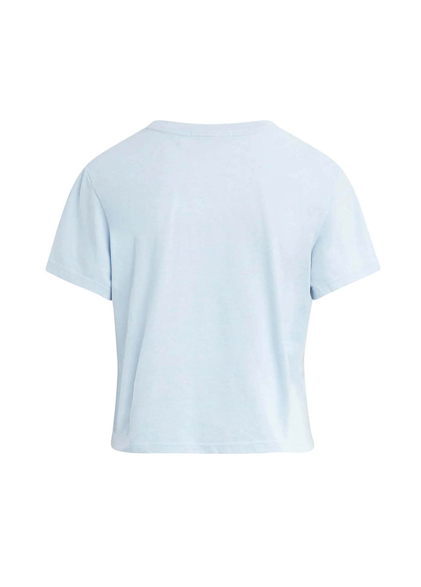 Ws FD Cropped Collegiate Tee Baby Blue