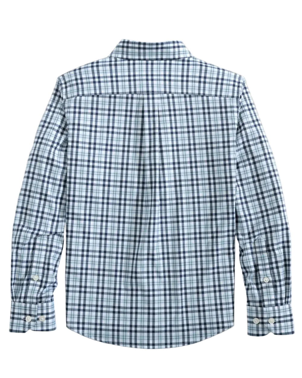 Youth Haywood Plaid IC Shirt Triumph Blue - Beau Outfitters