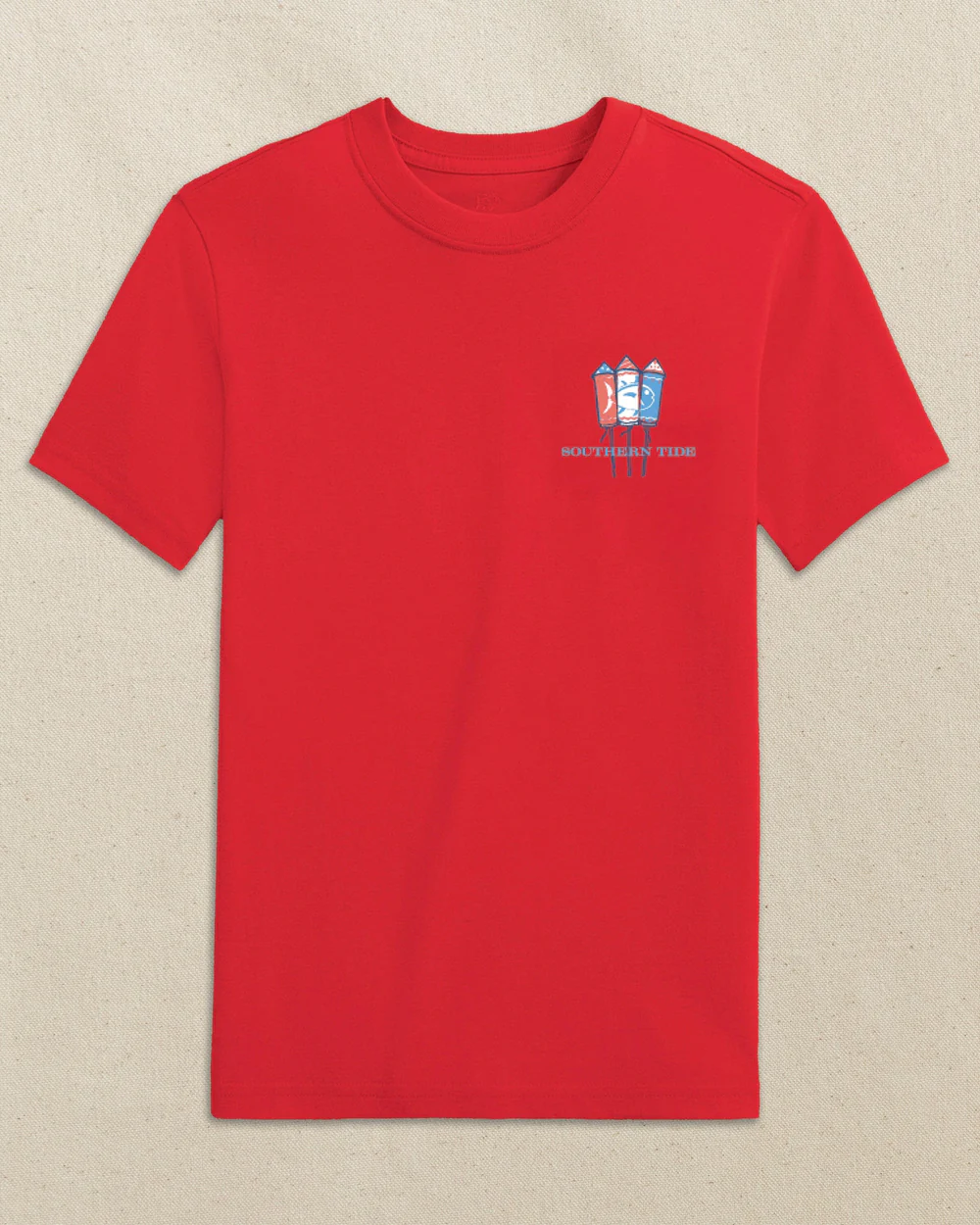 Youth Fireworks SJ SS T-Shirt Red