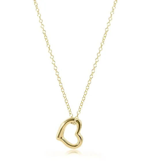 egirl 14" Necklace Love Small Gold Charm