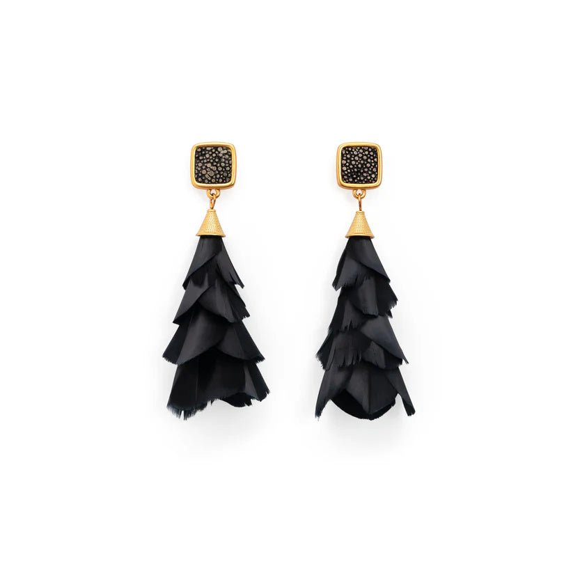 Mantua Stingray Statement Earrings