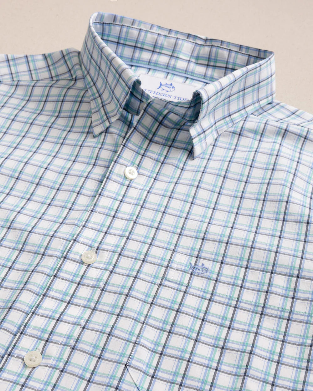 Sawmill Plaid Charleston Shirt Ocean Channel