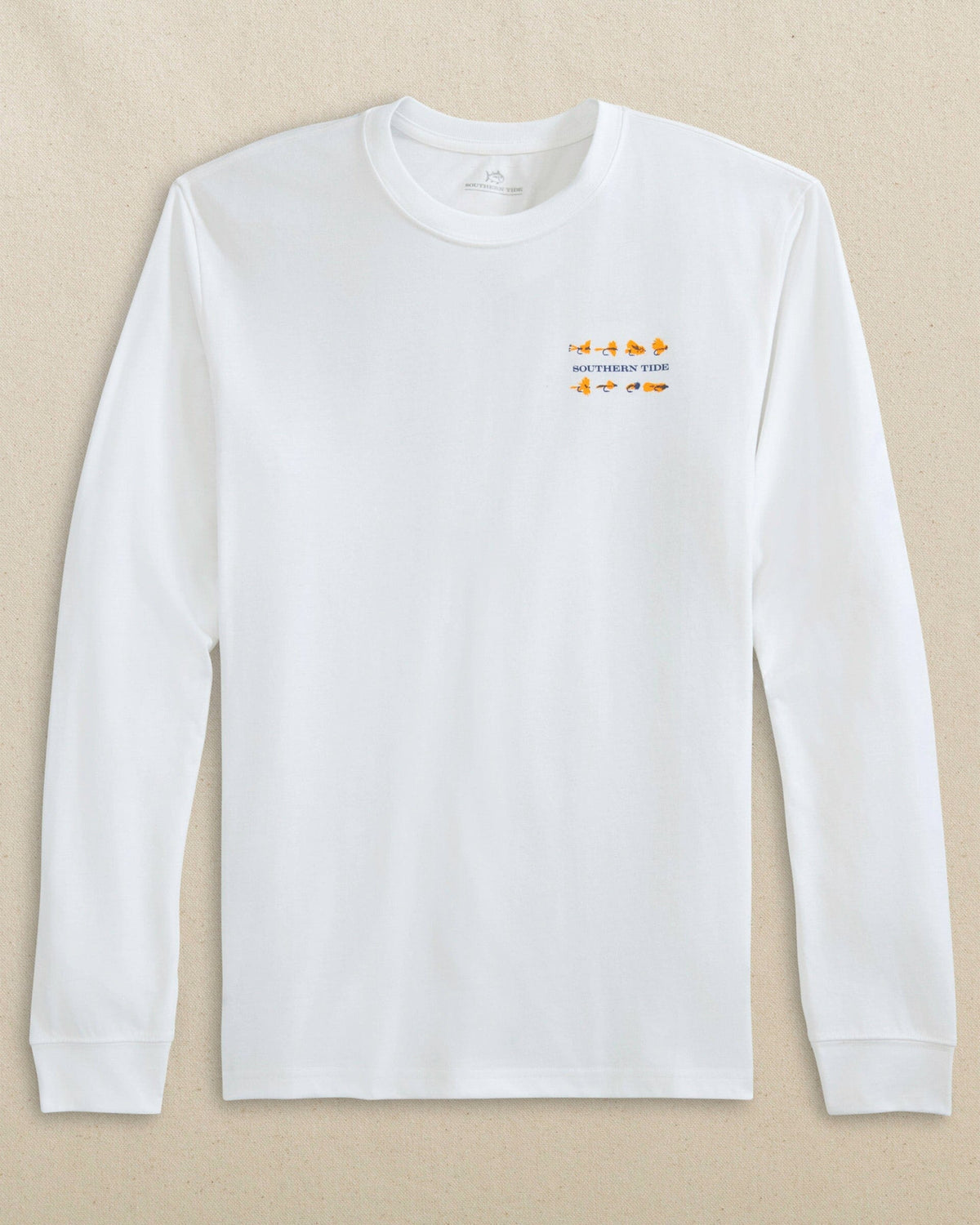ST Flies LS T-Shirt White