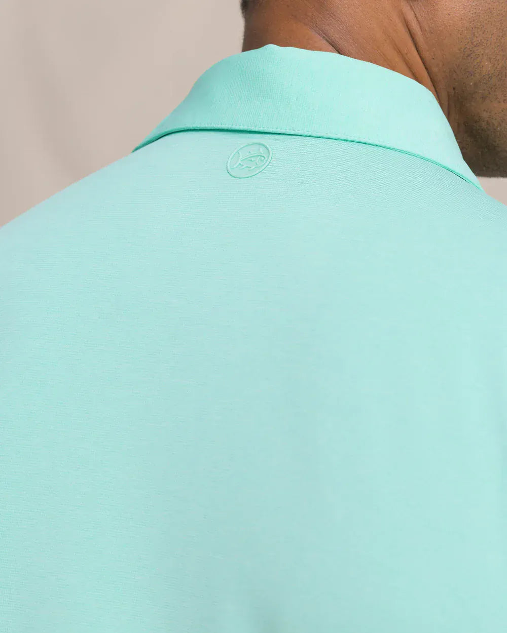 Coastal Breeze Perf Polo Heather Gulf Shore