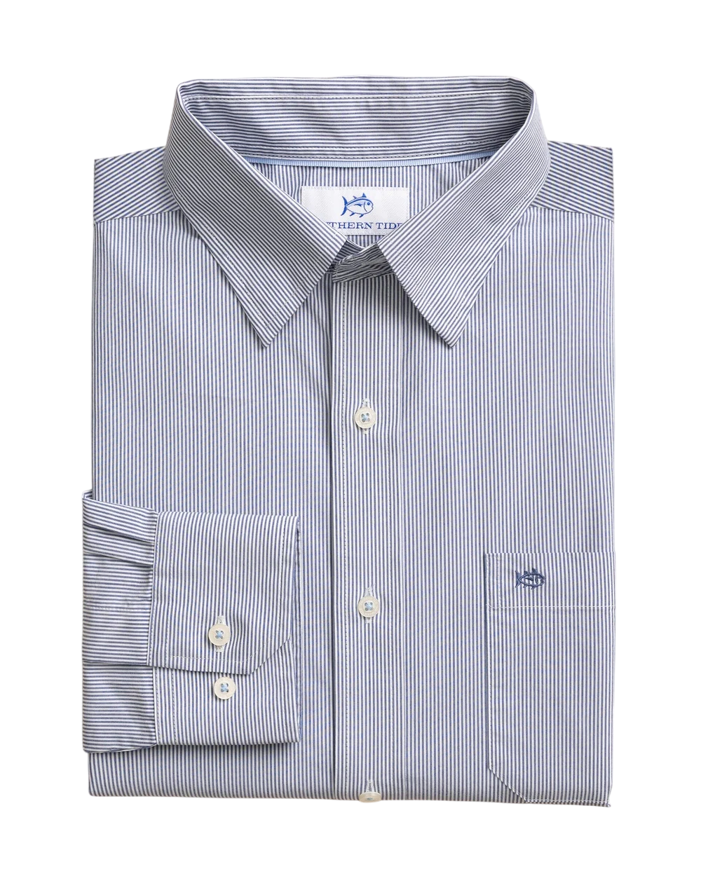 Sampson Stripe Charleston Shirt Nautical Blue
