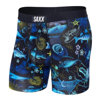 Ultra Boxer Brief Undersea Garden Dk Ink
