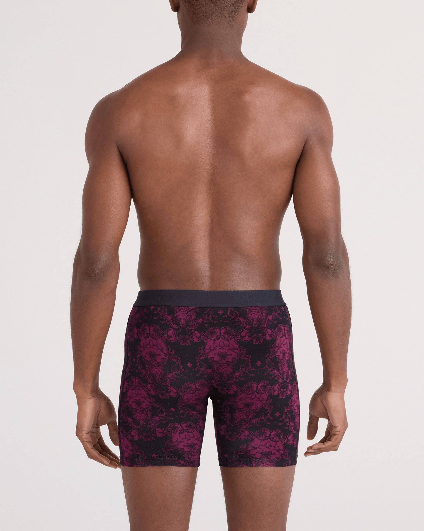 Vibe Xtra Boxer Brief Bear Brocade Maroon