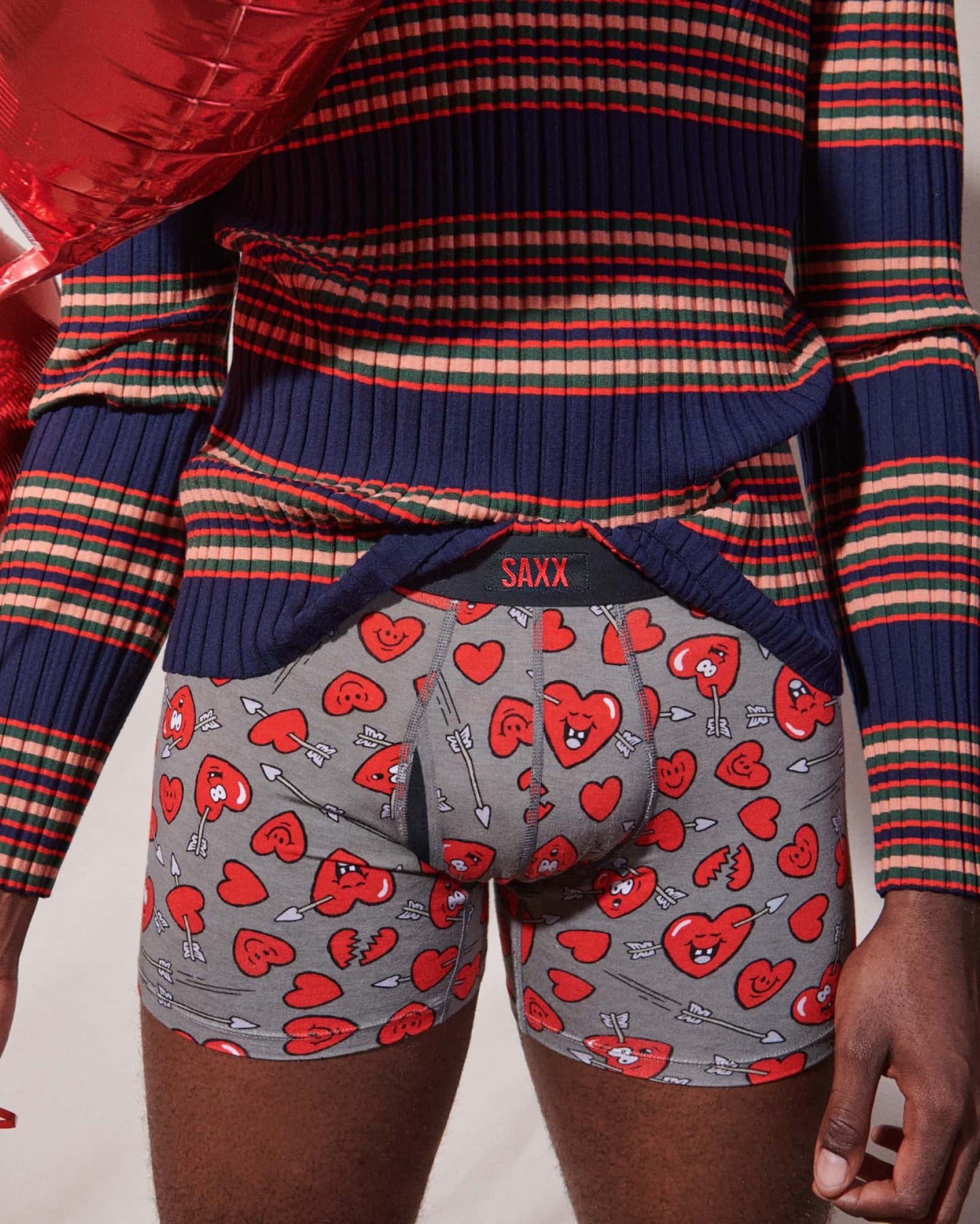 Vibe Xtra Boxer Brief Love Story Black