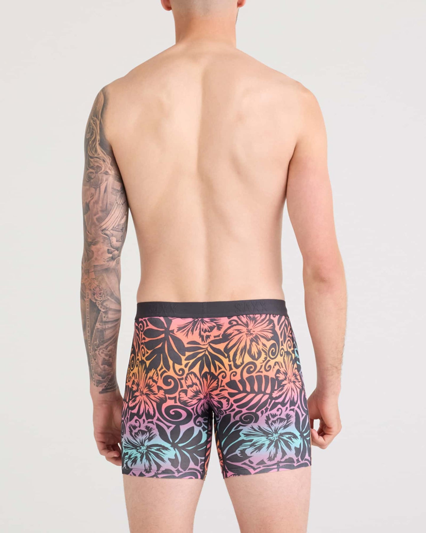 Vibe Xtra Boxer Brief Surf Flowers Ebony