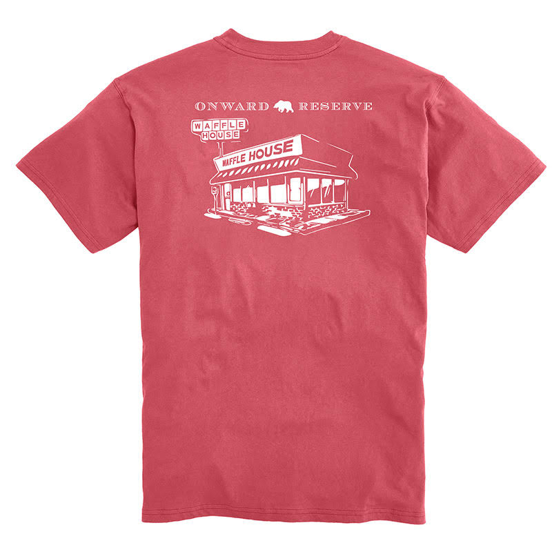 Waffle House Vintage Store SS T-Shirt Washed Red