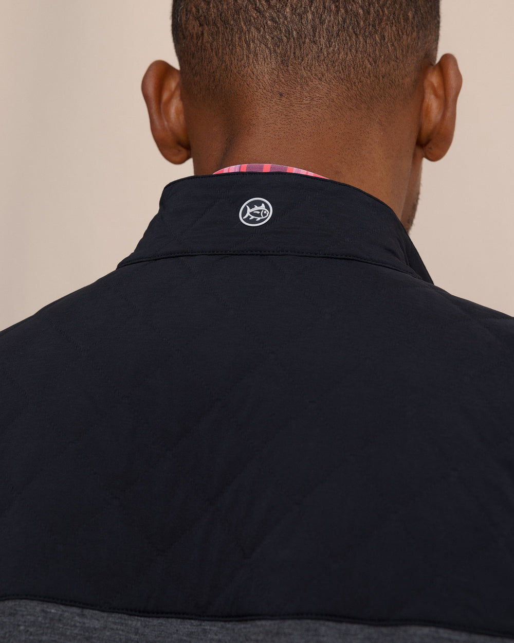 Waterfront Quilted Vest Caviar Black