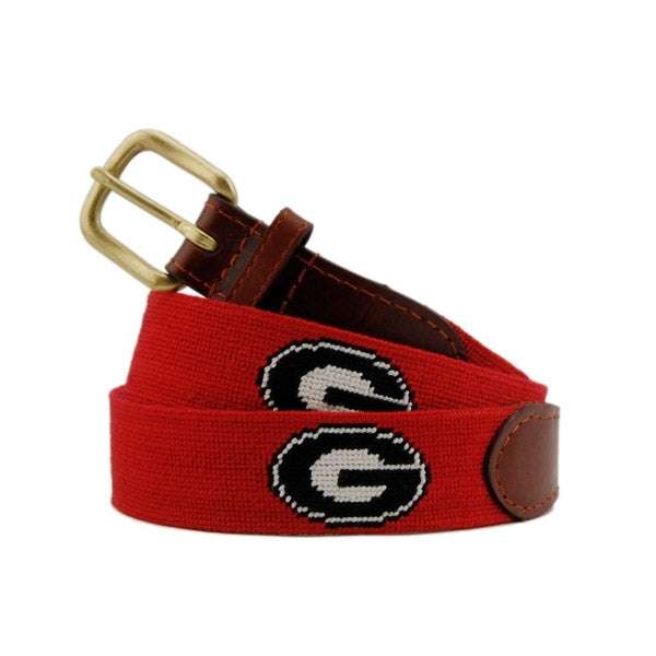 University of Georgia Belt (Red) - Beau Outfitters