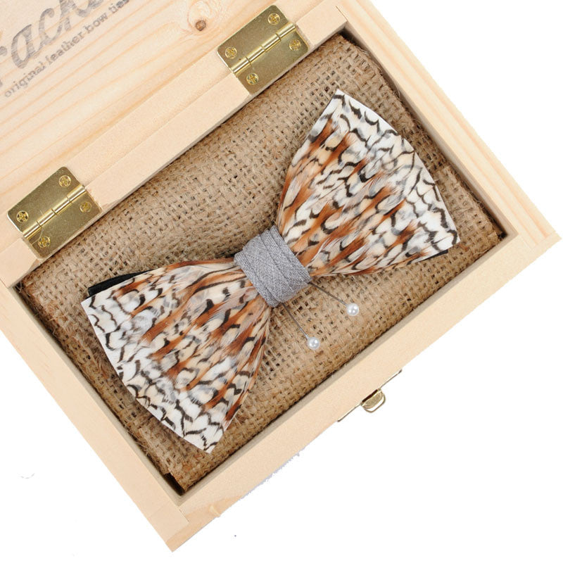 Grey Bobwhite Bow Tie - Beau Outfitters