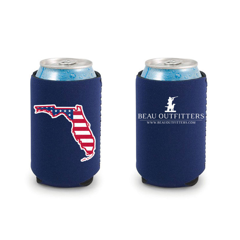 Stars and Stripes FL Koozie - Beau Outfitters