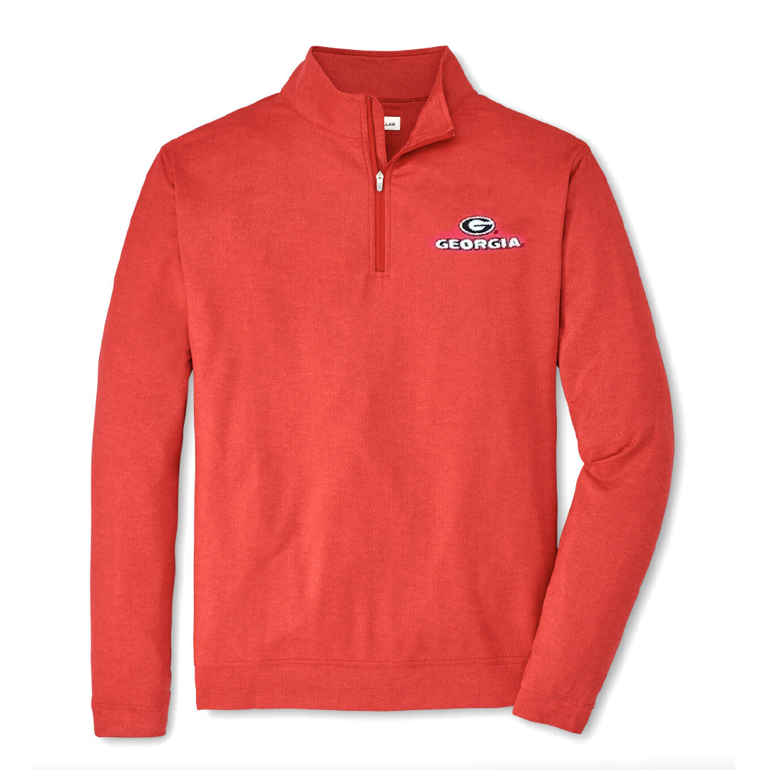 UGA "G" Logo Perth Stitch 1/4 Zip - Beau Outfitters