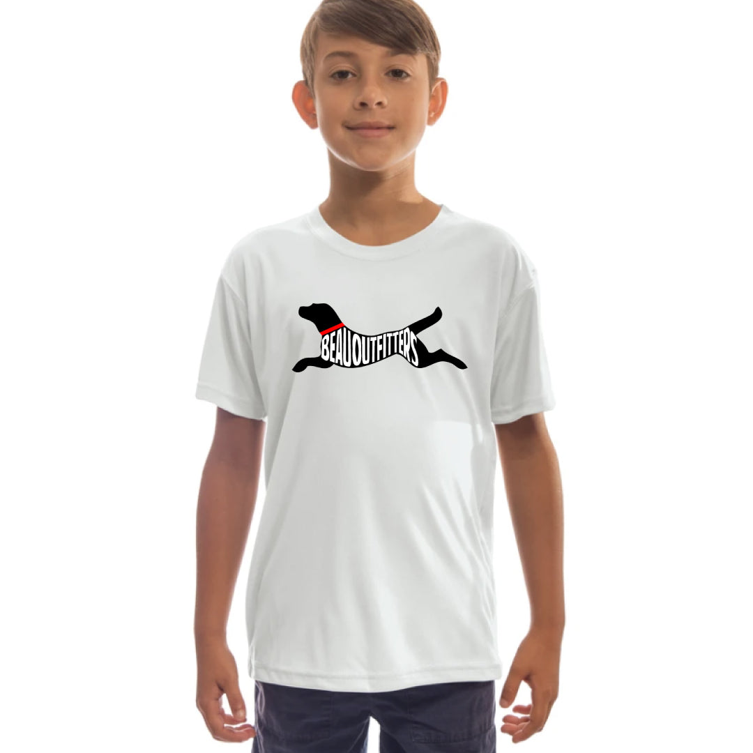 Youth Jumping Lab SunTec SS T-Shirt - Beau Outfitters