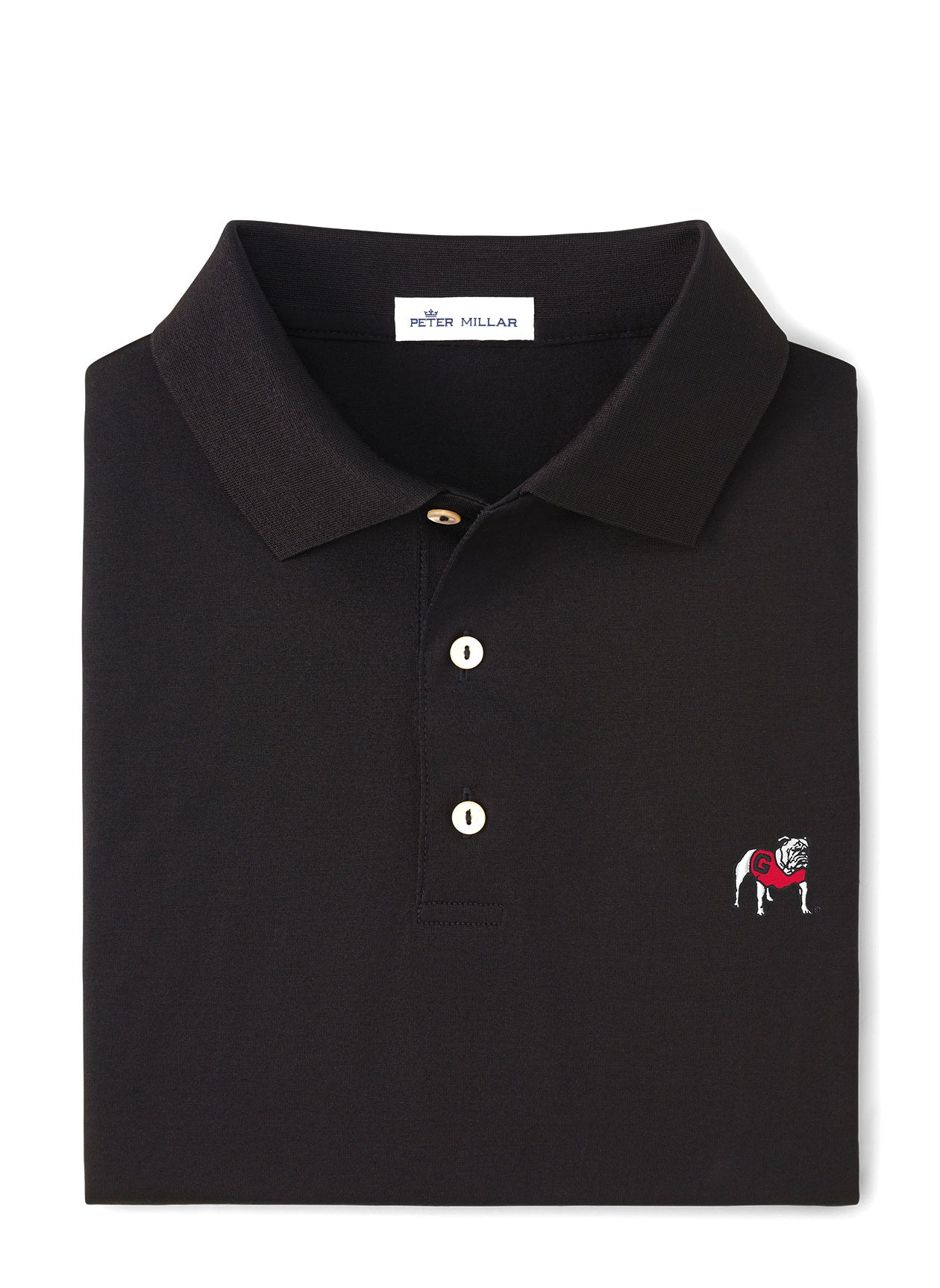 UGA Solid Stretch Polo - Beau Outfitters
